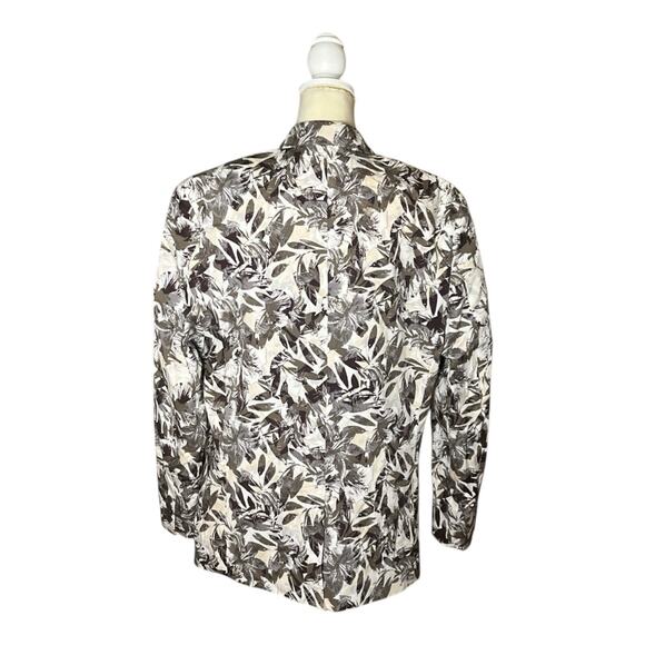 INC International Concepts Macy’s Taupe Tone Comb Floral Blazer NWT US XL - Picture 6 of 13